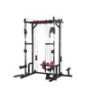 Power cage with LAT PullDown and Weight Storage Rack Optional Weight Bench, 1400 lb Capacity Power Rack for Home and Garage Gyms, Multiple Accessory S