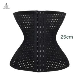 Waist trainer shaper corset slimming Belt underwear body shaper shapewear faja slimming belt tummy Sheath (Color: black 1, size: 6XL)