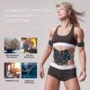 Abdominal Muscle Stimulator Trainer USB Waist Body Slimming Massager