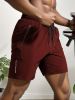 Summer Gym Shorts QuickDry Comfy Stylish with Zippered Pockets